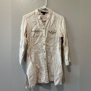 Willi Smith Cream Button Up